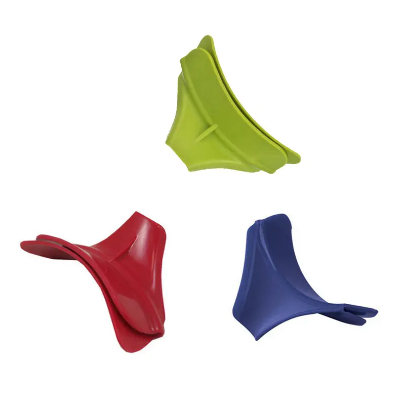 Домашние силиконовые насадки для супа Нескользящие воронки кастрюль миски