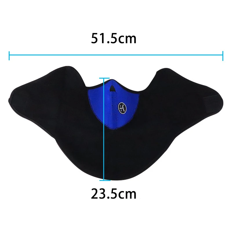mask antiviral Fleece Bicycle Mask Balaclava Winter Snowboard Running Outdoor Sports Neck Scarf Warm | Спорт и развлечения