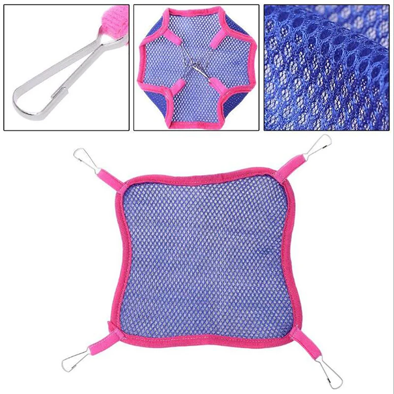 

Pet Hammock Cotton Mouse Ferrets Guinea Pig Cat Hanging Bed For Cats Rodents Hammock For Hamster Pets Supplies