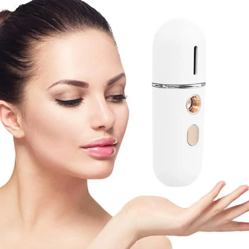 

Mini Portable Humidifier Nano Mister Steamer Device Beauty Spray Hydrating Apparatus Cold Spray Apparatus Rechargeable