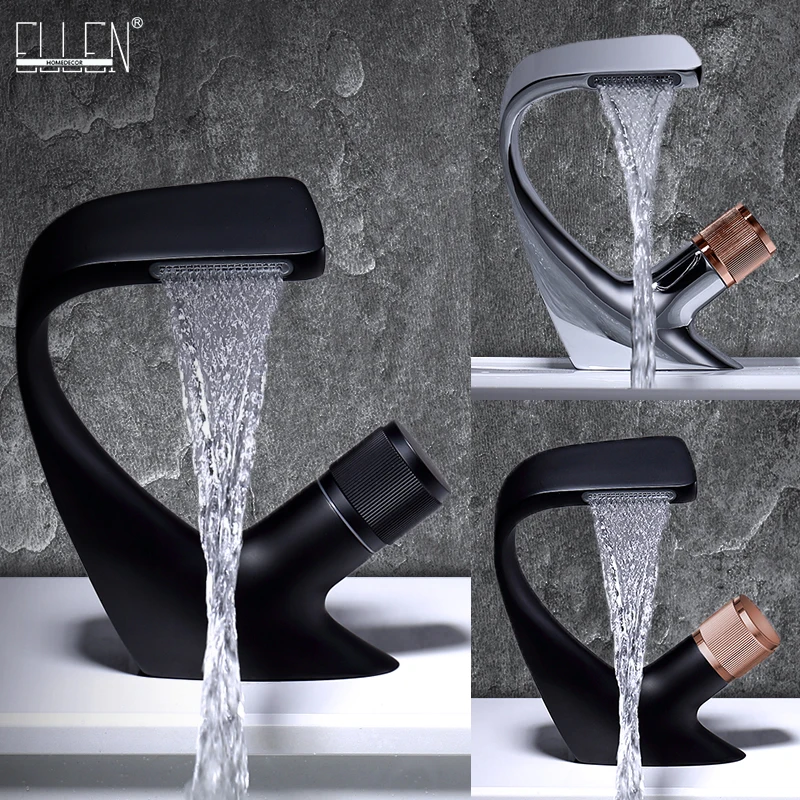 Черный кран для ванной комнаты смесители раковины телефон монтируемый на