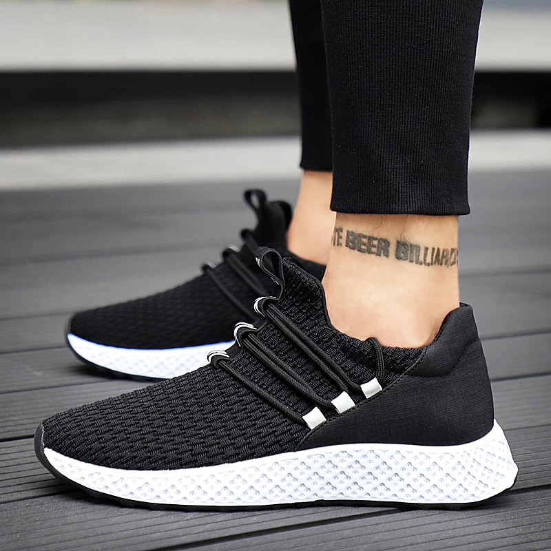 Кроссовки мужские Легкие беговые кроссовки дышащая сетчатая обувь для отдыха