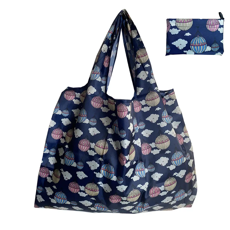 

Large Handbag Gift Bag Reusable Environmental Protection Bag Machine Washable Foldable Handbag Ladies Shoulder Bag 50 Pounds