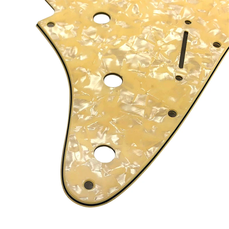 Запчасти для гитары Pleroo накладная черная электрогитара гитара с тремя