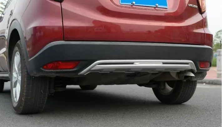 Защитная накладка переднего заднего бампера из нержавеющей стали для Honda VEZEL HR-V HRV