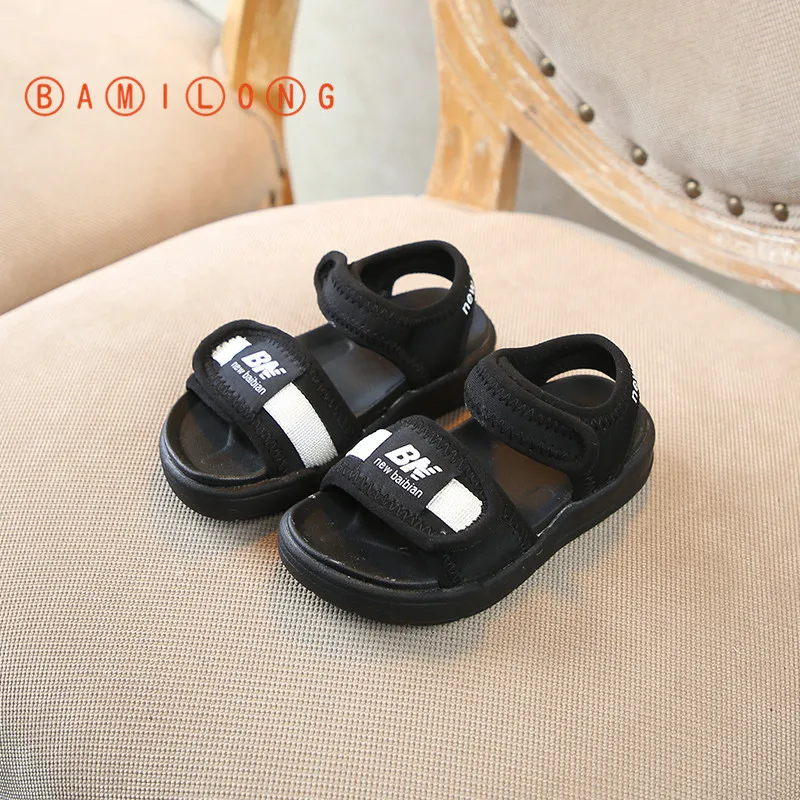 Детские удобные сандалии Новинка лета 2020 года Пляжная обувь для мальчиков и