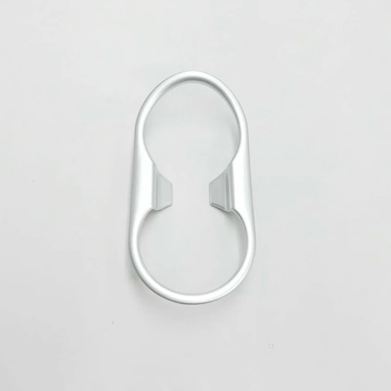 

ABS Chrome Carbon Fibre For MG ZS 2018 accessories Car Styling Car Front water cup frame Cover Trim 1pcs