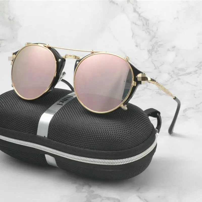 Мужские и женские солнцезащитные очки на застежке с магнитной оправой