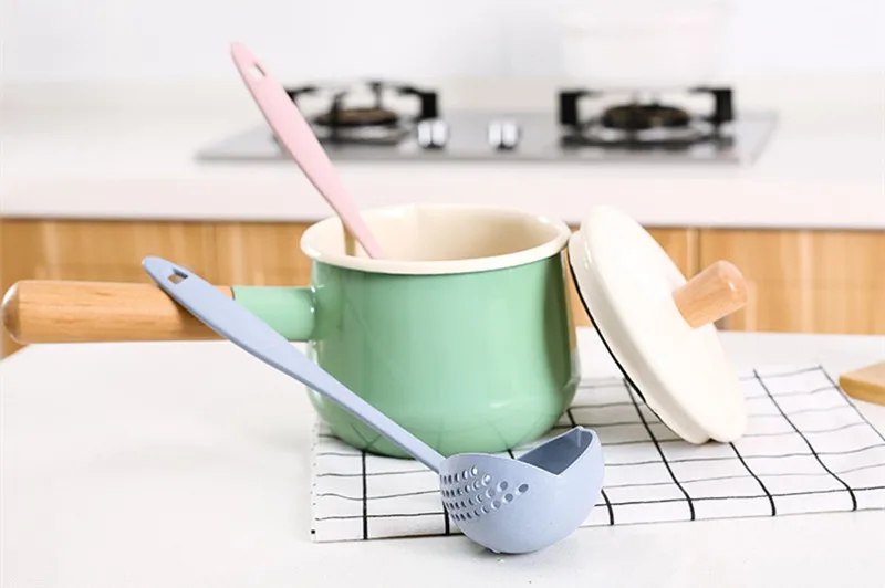 1PC Kitchen Accessories Multifunction Soup Spoon Colander Two-in-one Long Handle Large for Gadgets QA 068 | Дом и сад