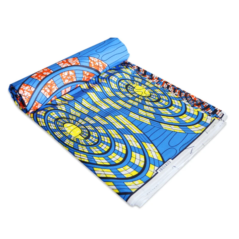 2020 новый воск высокого качества африканская ткань красочный принт Pagne 6 ярдов \