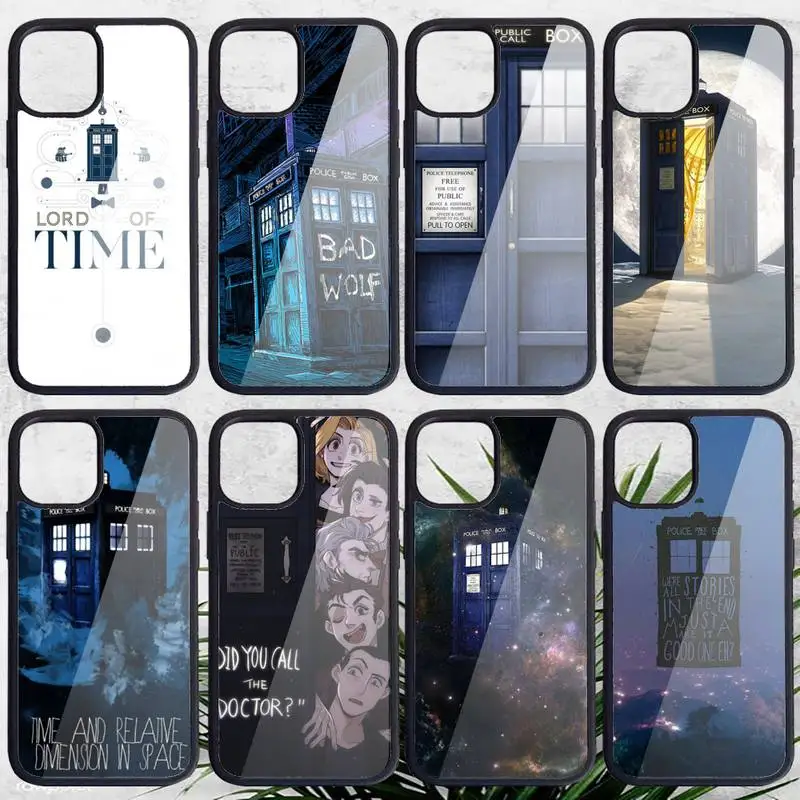 

Tardis Box Doctor Who Phone Case PC for iPhone 11 12 pro XS MAX 8 7 6 6S Plus X 5S SE 2020 XR