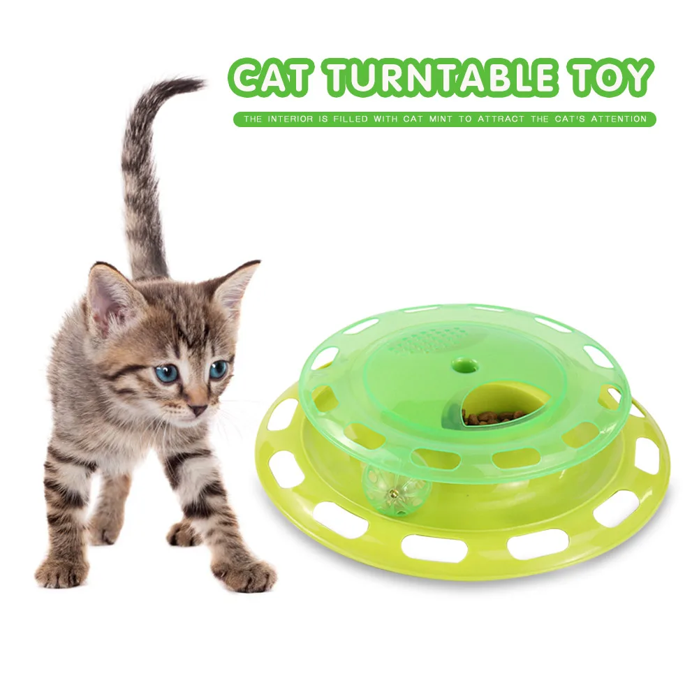 Интерактивная башня для домашних животных треки котят интеллектуальный мяч