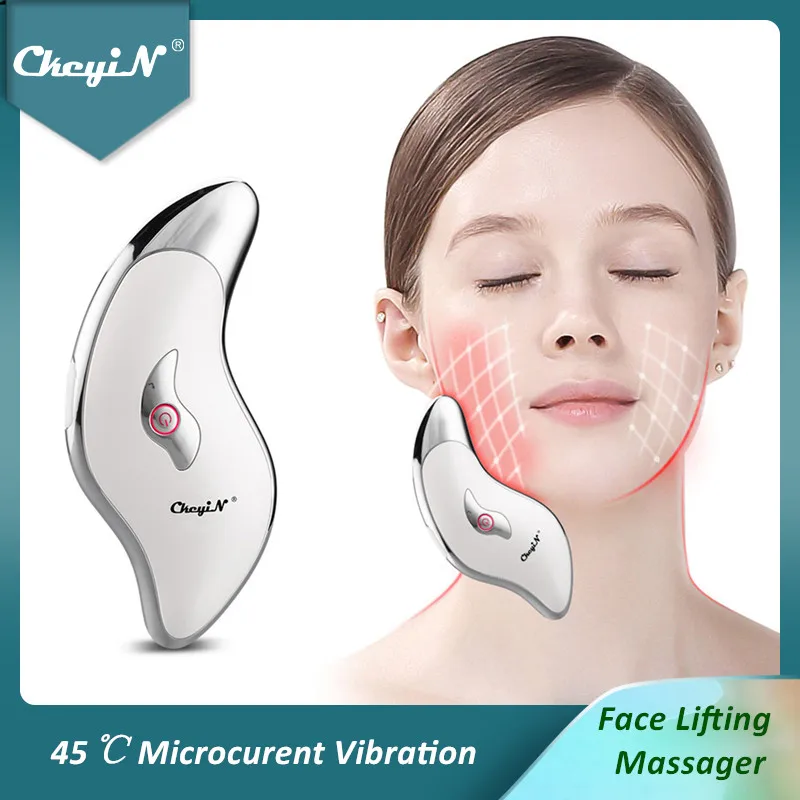 CkeyiN Guasha Массажер для лица Вибрационный соскабливающий массажный инструмент