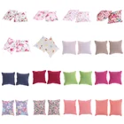 Милые Рождественские сувениры подушки для дивана, кровати, кукольного домика, миниатюрная мебель, игрушки, детский подарок