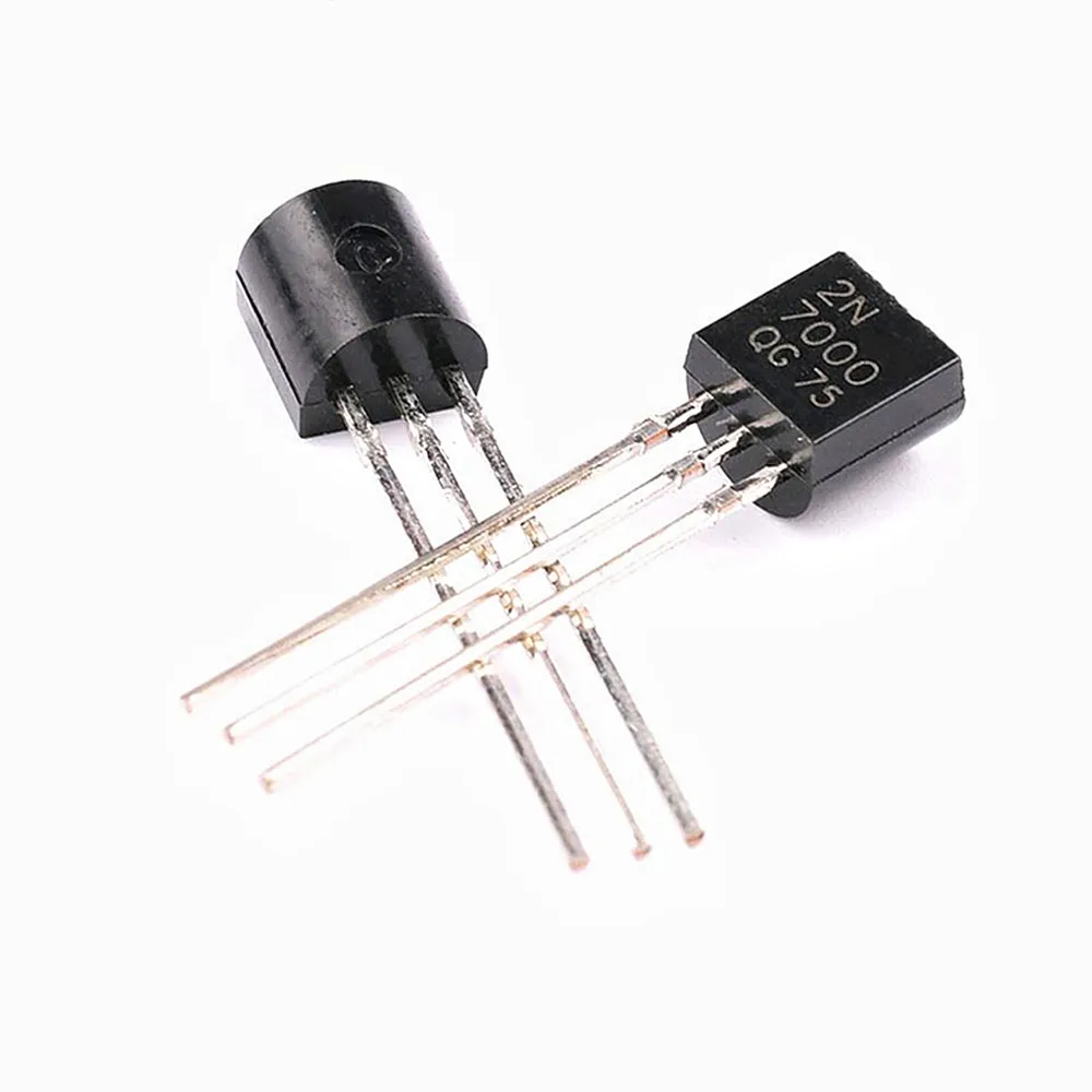 10 шт. N-канальный транзистор 2N7000 быстрый переключатель MOSFET TO-92 | Электронные