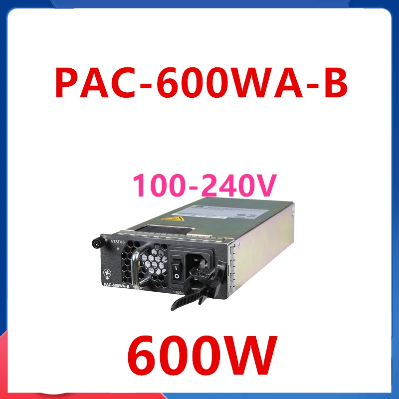 Новый оригинальный ПК PSU для Huawei S6720 600 Вт импульсный источник питания PAC-600WA-B Новый оригинальный ПК PSU для Huawei S6720 600 Вт импульсный источник питания PAC-600WA-B