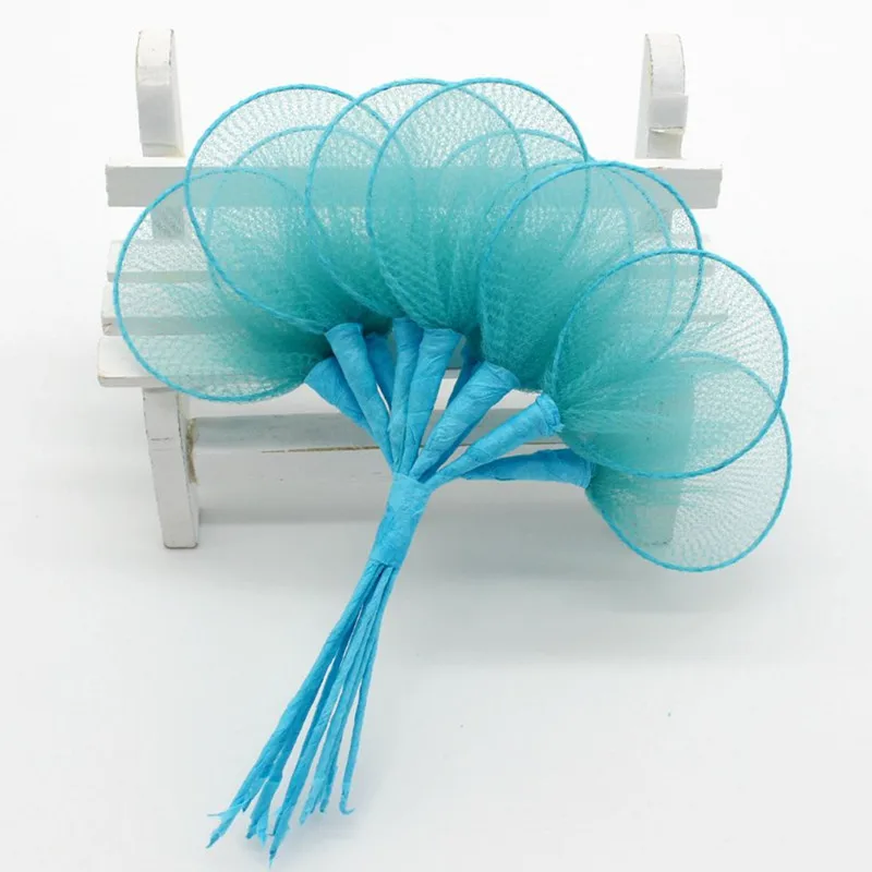 WedFavor 100 шт. 4 см в диаметре Свадебные держатели для миндаля аксессуары бутоньерки