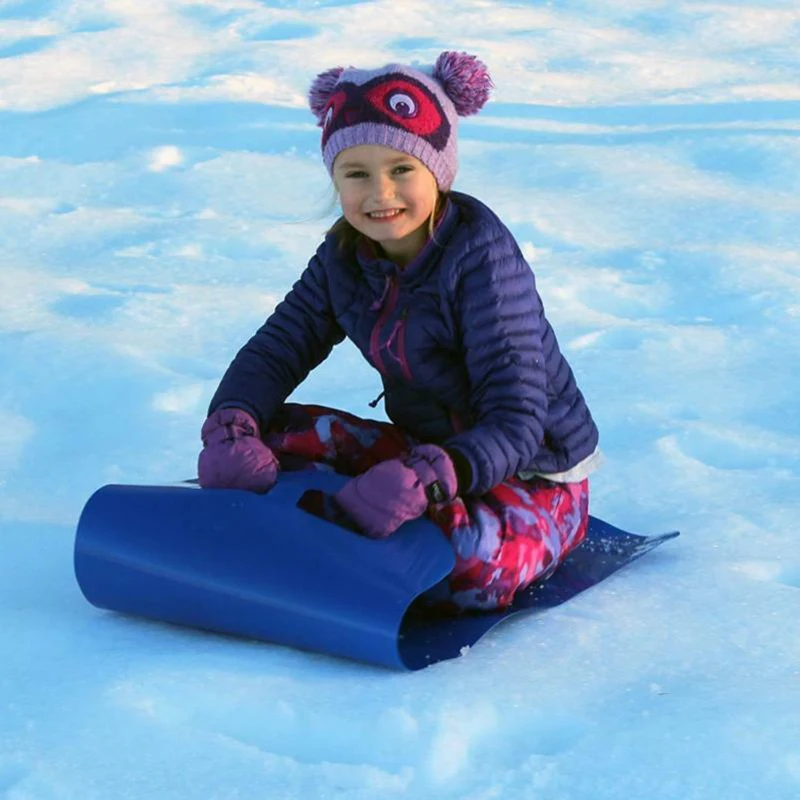 

Flying Carpet Winter Snow Slider Pad Board Portable Snow Sled Snow Skiing Carpet Kids Safety Foldable Snowboard Flexible Roll Up
