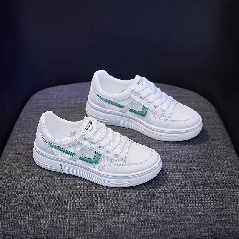

2021 Summer New Student Breathable Mesh Small White Shoes Women's Trendy Street Running Shoes