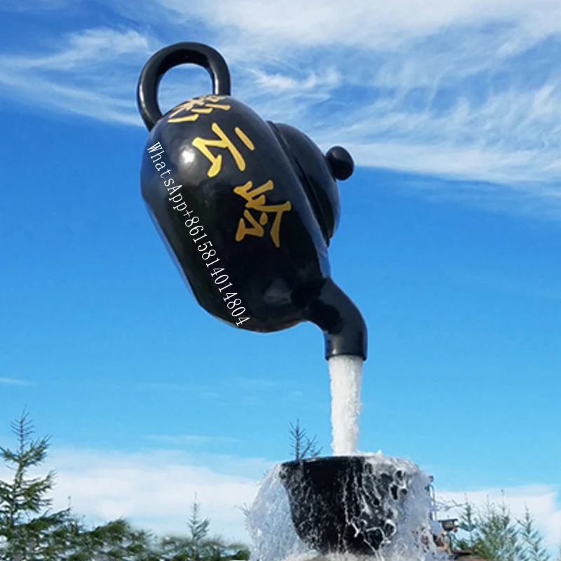 Рисунок 4 - Открытый подвесной фонтан с водным ландшафтом