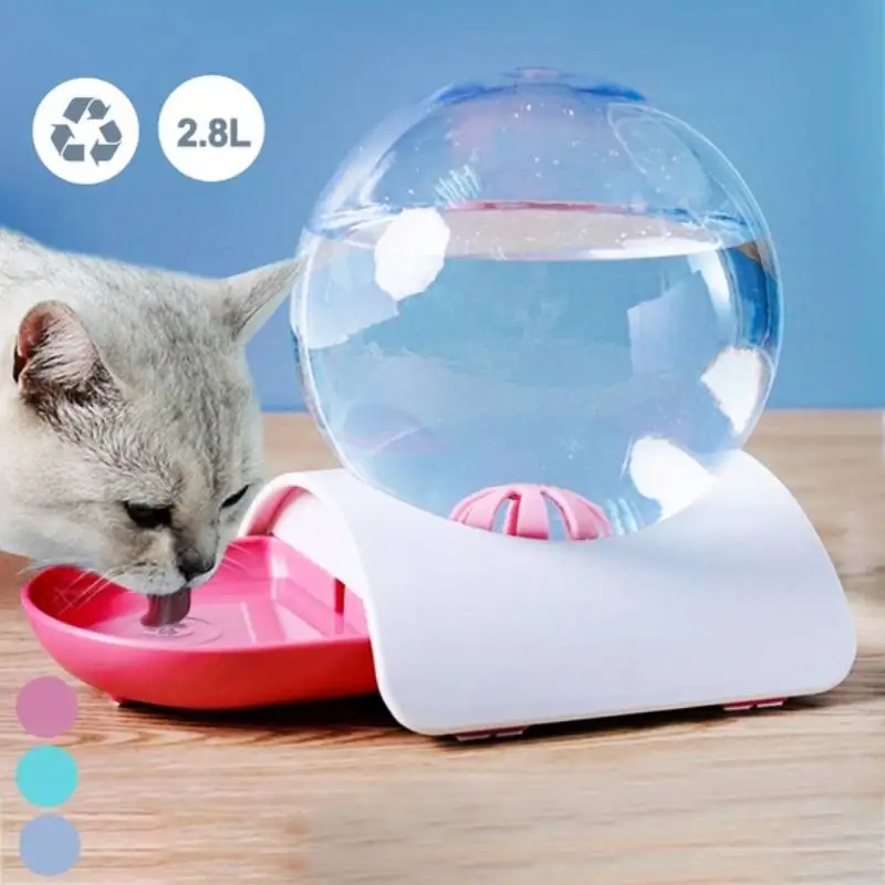 

Pet Fountain Cat Water Dispenser Automatic Bowl Cat Drinking Fountain Automatic Water Bowls For Cats Dogs Bowl Large Capacity