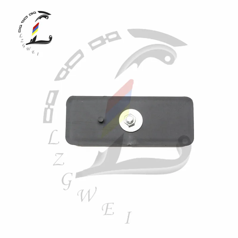 Светоотражающие полосы для мотоцикла 2 шт. универсальные красные прямоугольные