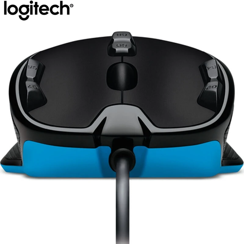 Проводная игровая мышь Logitech G300S для ПК ноутбука 2500DPI 9 перезаряжаемых