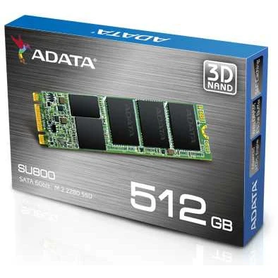 SSD drive A-DATA ultimate su800 asu800ns38-512gt-c 512 GB M.2 2280 SATA III | Компьютеры и офис