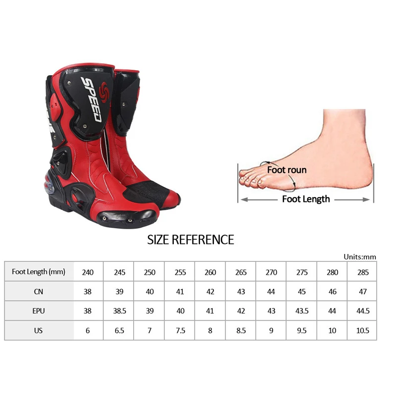 Мотоциклетные ботинки до середины голени для мотокросса профессиональный