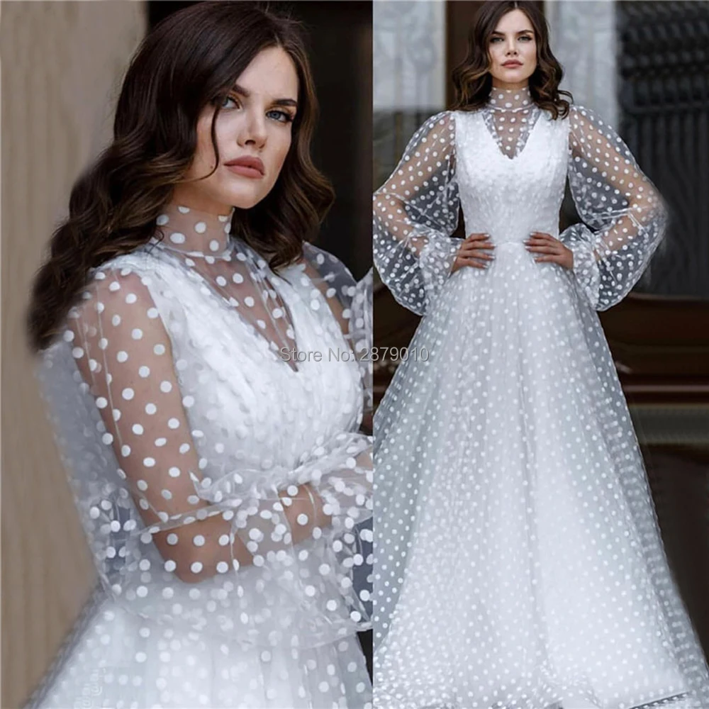 

Bohemia White Long Sleeves Evening Dress A-Line Floor-Length Formal Dress Prom Dress Robe De Soiree Aibye Vestido de festa Dubai