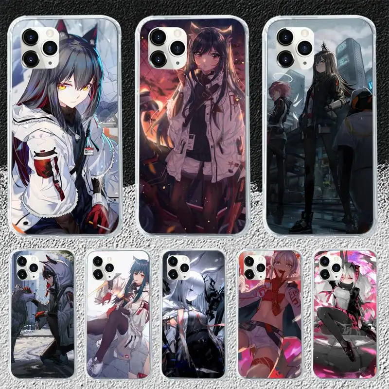 

Arknights Game Phone Case for iphone 12 13 Mini SE 2020 5 5S 6 6S Plus 7 8 Plus X XR XS 11 Pro Max Fundas Coque cover