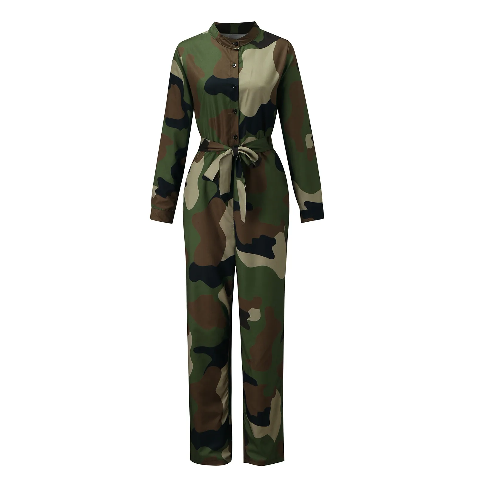 Модные женские повседневные Комбинезоны с карманами Осенние пикантные