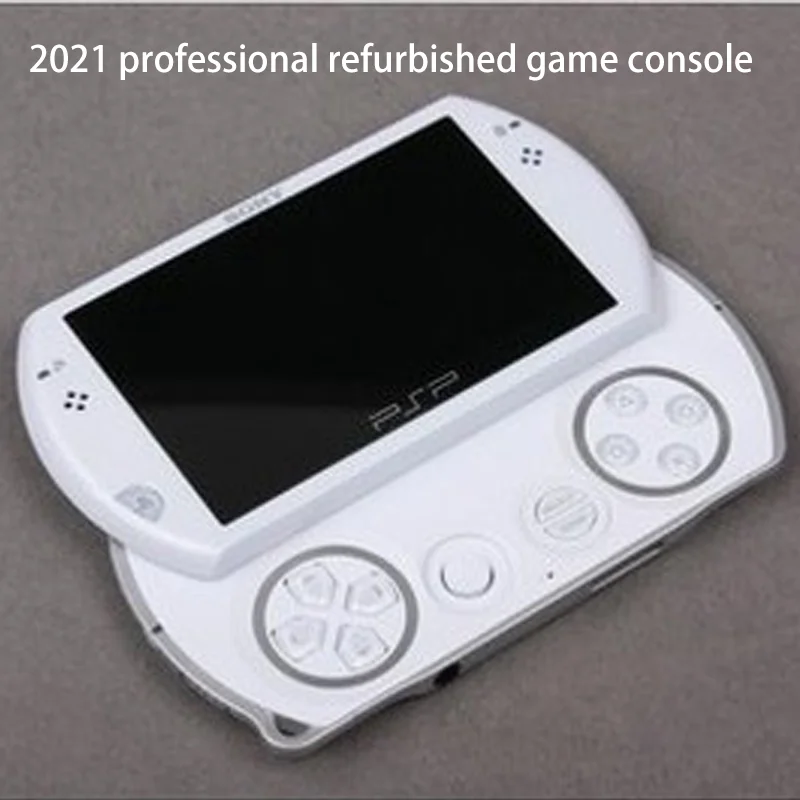 Consola de juegos profesional reacondicionada, Mando de segunda mano Original en negro/blanco, compatible con Pspgo Psp Go, 2021