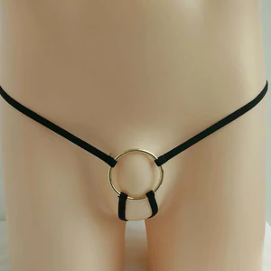 Мужские горячие железные кольца с открытой промежностью дышащие Эротические стринги нижнее белье сексуальное белье стринги трусы