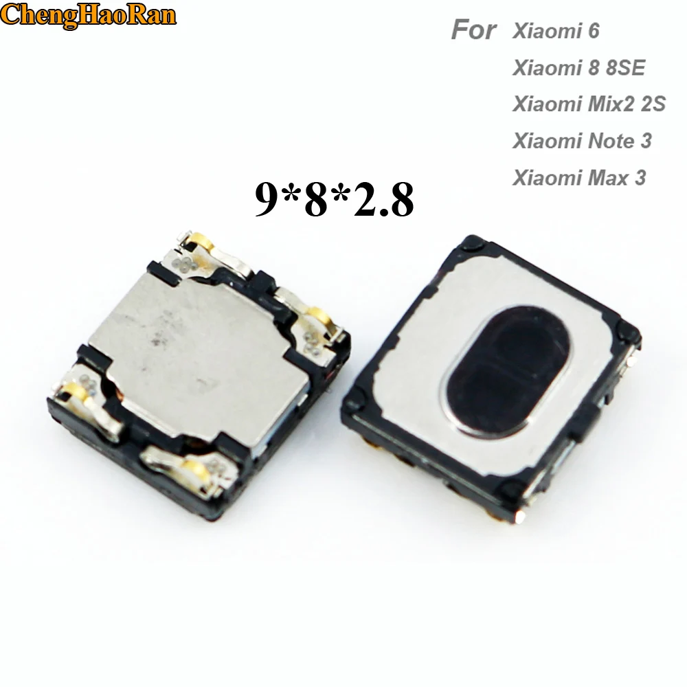 

ChengHaoRan 2 шт.-100 шт. Новый наушник динамик для Xiaomi 6 8 8SE Mix2 2S Note3 Max3 Huawei P9