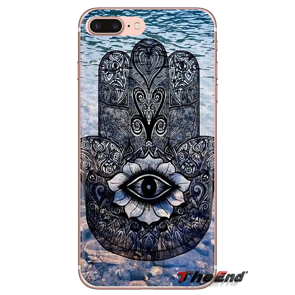 For Xiaomi Redmi 4A S2 Note 3 3S 4 4X 5 Plus 6 7 6A Pro Pocophone F1 Hamsa Soft Transparent Cases Covers |