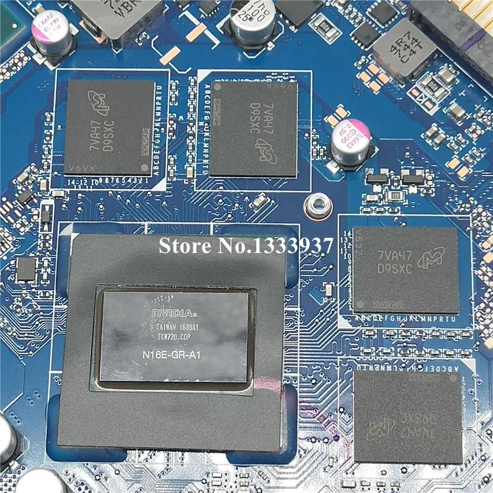 Verkauf Für HP 17-AB 17-W 17T-W Mainboard DAG37AMB8D0 SR2FQ I7-6700HQ Laptop Motherboard DDR4 862259-601 862259-501 862259-001
