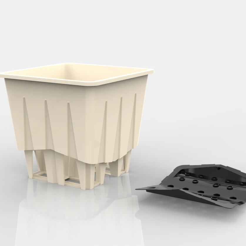 Голландский ковш для помидор система выращивания гидропонный дренаж