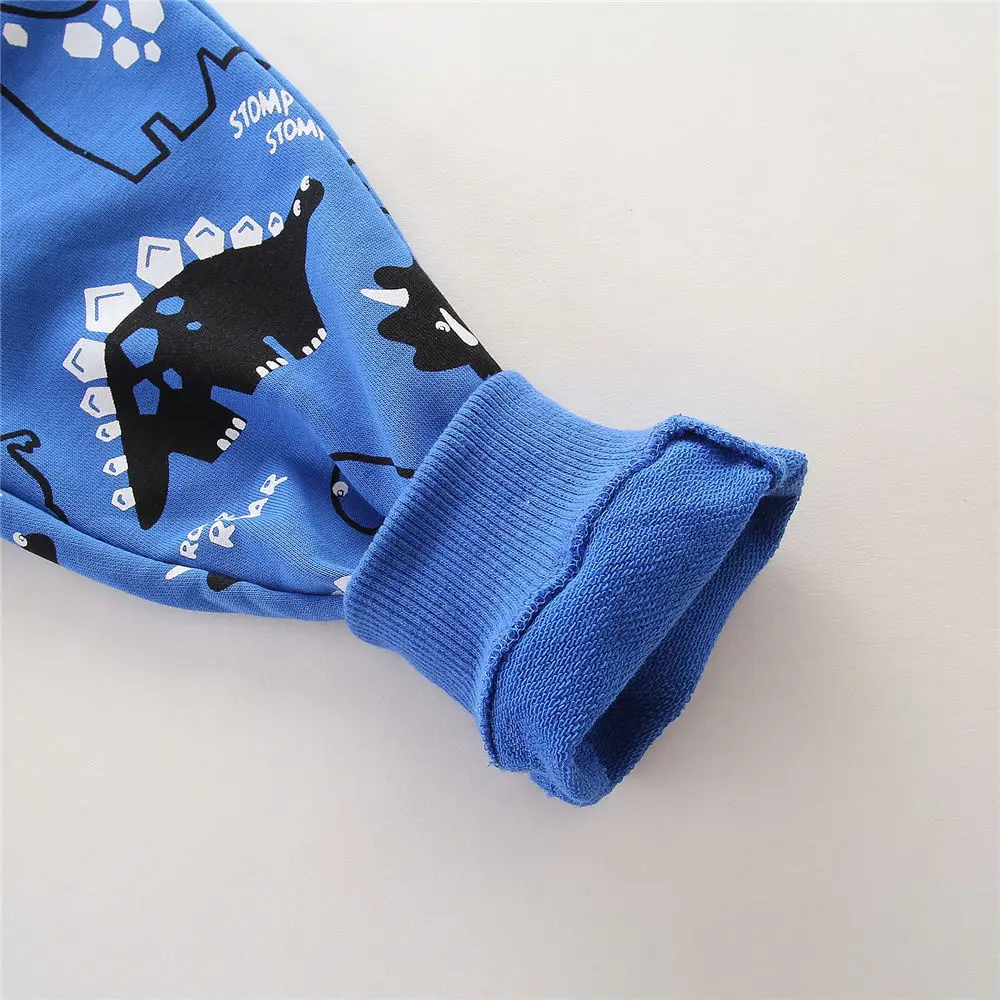 

Jumping meters Boys Children Warm Sweatpants Winter Cotton Cartoon Dinosaur Print Cute Pants for Boys Clothes Baby Pants