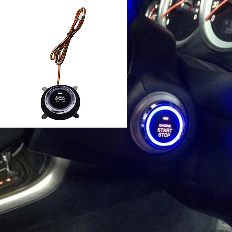 Кнопка запуска двигателя автомобиля для Toyota Ford Peugeot 307 Mercedes Volkswagen Mazda 3 Passat B6