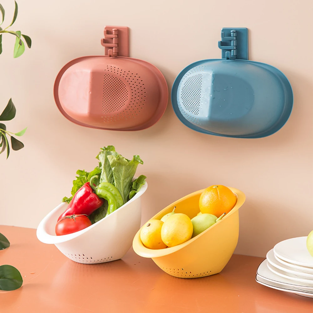 Пластик риса фильтр для мытья бобов гороха Еда овощи фрукты сливная корзина сито