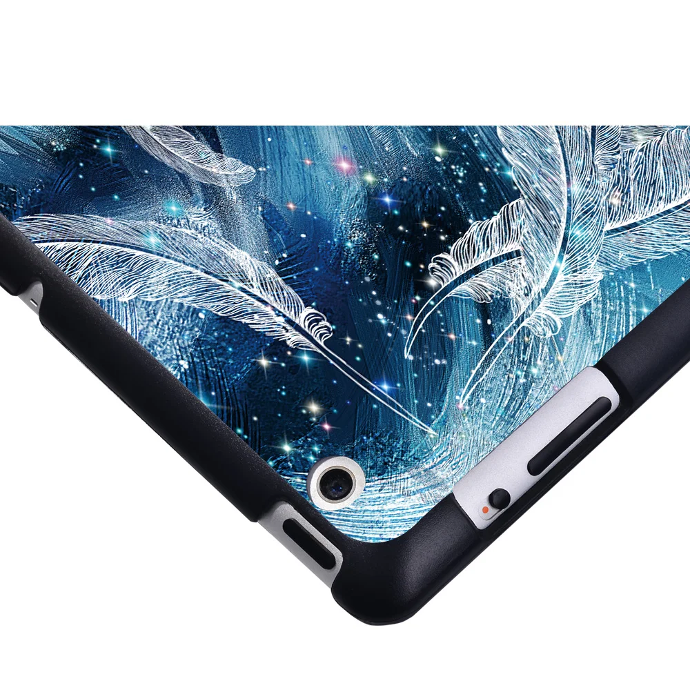 Тонкий пластиковый чехол подставка KK & LL для Apple iPad 2/3/4 retina|Чехлы планшетов и