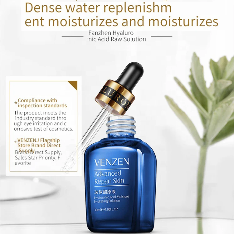 VENZEN nicotinamide Антивозрастная кислота гиалуроновая очистка пор Сыворотка для