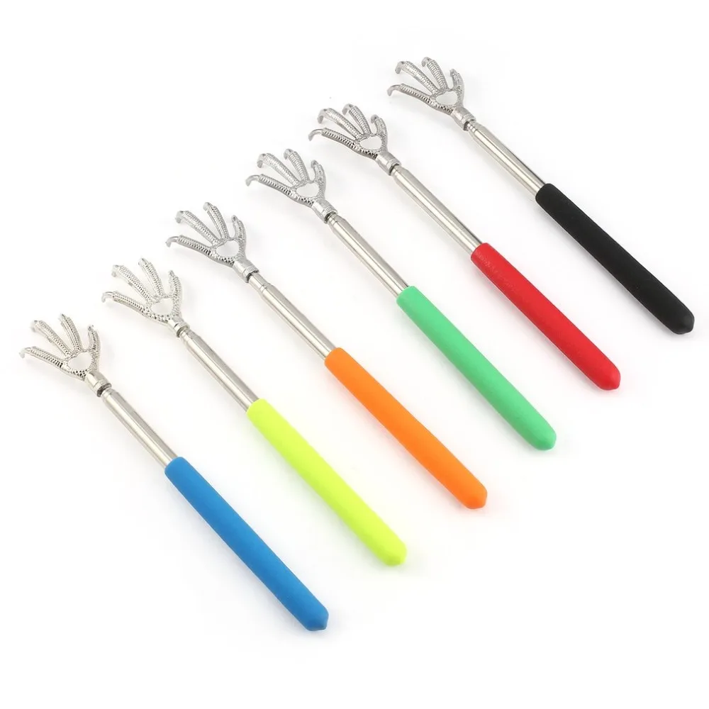 

Back Scratcher Adjustable Practical Handy Stainless Pen Case Telescopic Pocket Scratching Massage Kit Ghost Hand Claw