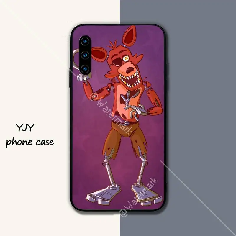 Yinuoda Fnaf foxy черный мягкий чехол для телефона huawei honor 7A 8s 8x 9X 9 10 20s 20 lite V 30 PRO PLAY funda |