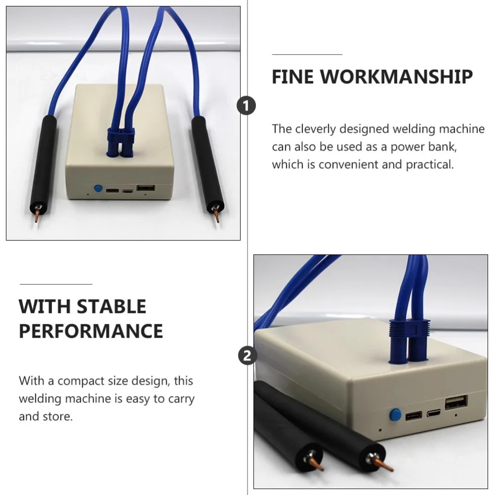

1 Set Portable Spot Welder 18650 Lithium Battery Portable Spot Welder for Home