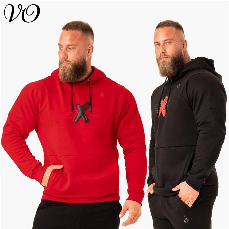

Spring and autumn casual cotton men's pullover hoodie jogger new streetwear fashion men's clothing fitness sportswear
