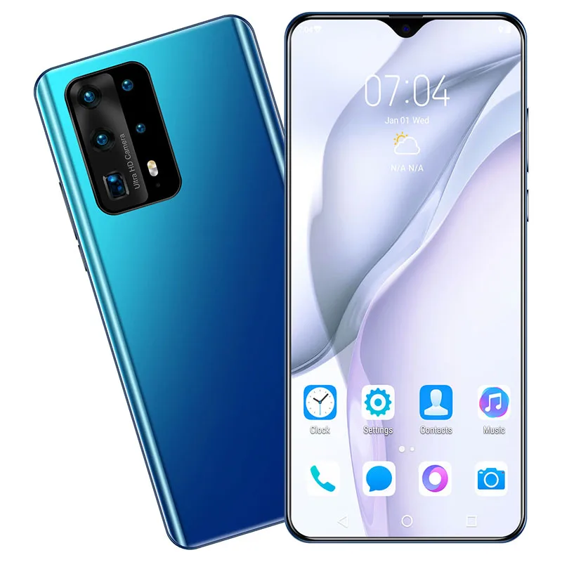 

4K Display P40Pro+ Smart Phone Full Screen 8+512GB Mobile Phone Global Version 6.6 Inch Dual SIM 5G Android Cell Phone 5000mAh