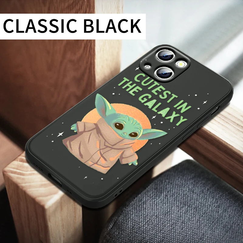 Star Wars Baby Yoda For Apple iPhone 13 12 Mini 11 Pro XS MAX XR X 8 7 6S SE Plus Liquid Silicone Soft Cover Phone Case | Мобильные