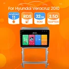 Автомобильная Мультимедийная система, HD 1024*600, Android 11, 2 + 32 ГБ, GPS, для Hyundai Veracruz IX55 2006-2015, все в одном, стереоплеер, навигация